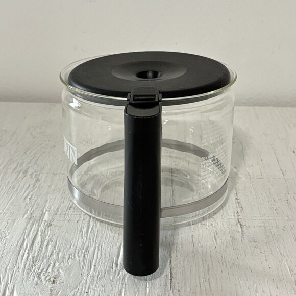 Bunn Coffee Maker 10 Cup Black Carafe Replacement Decanter Pot Glass With Lid - Picture 2 of 10